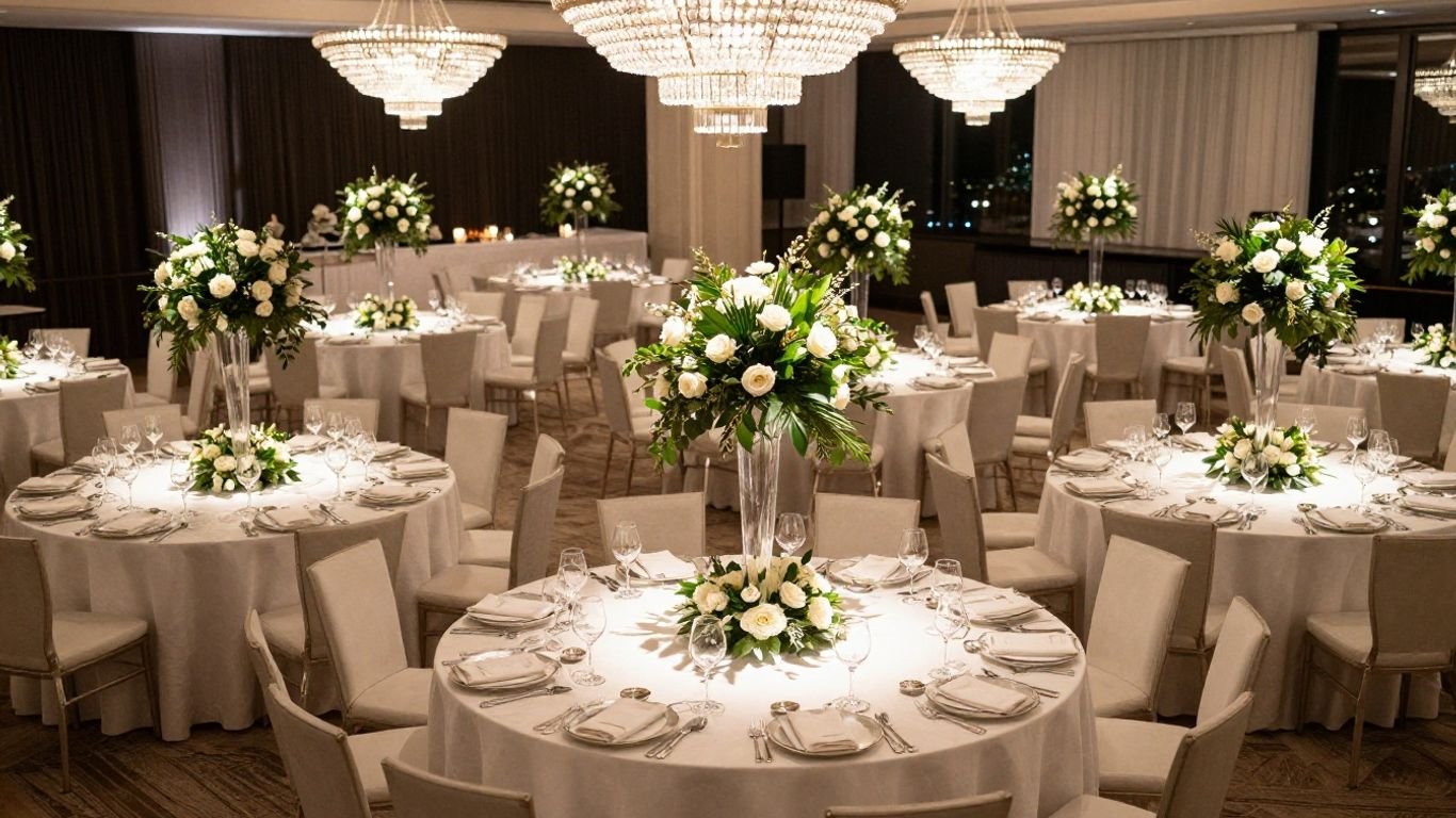 How to choose corporate event flowers to impress your guests