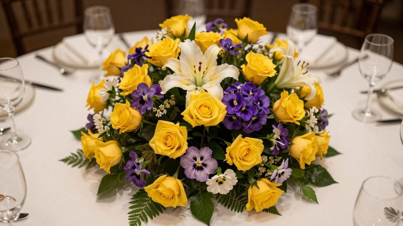 10 best flowers for a golden anniversary celebration
