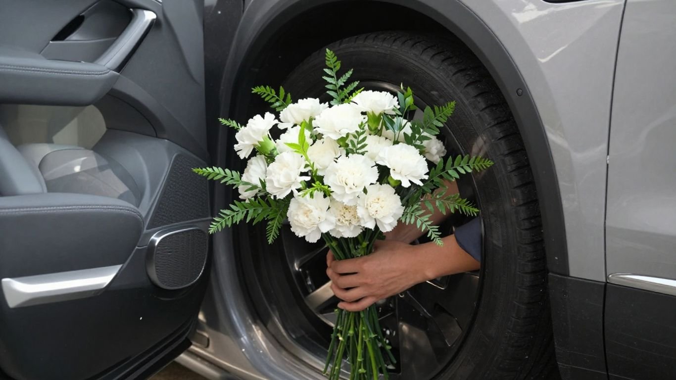 How to use click and collect for sympathy flowers when time is critical