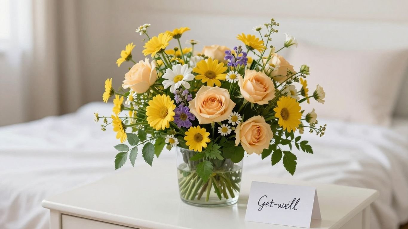How to choose get well flowers to speed up recovery with love