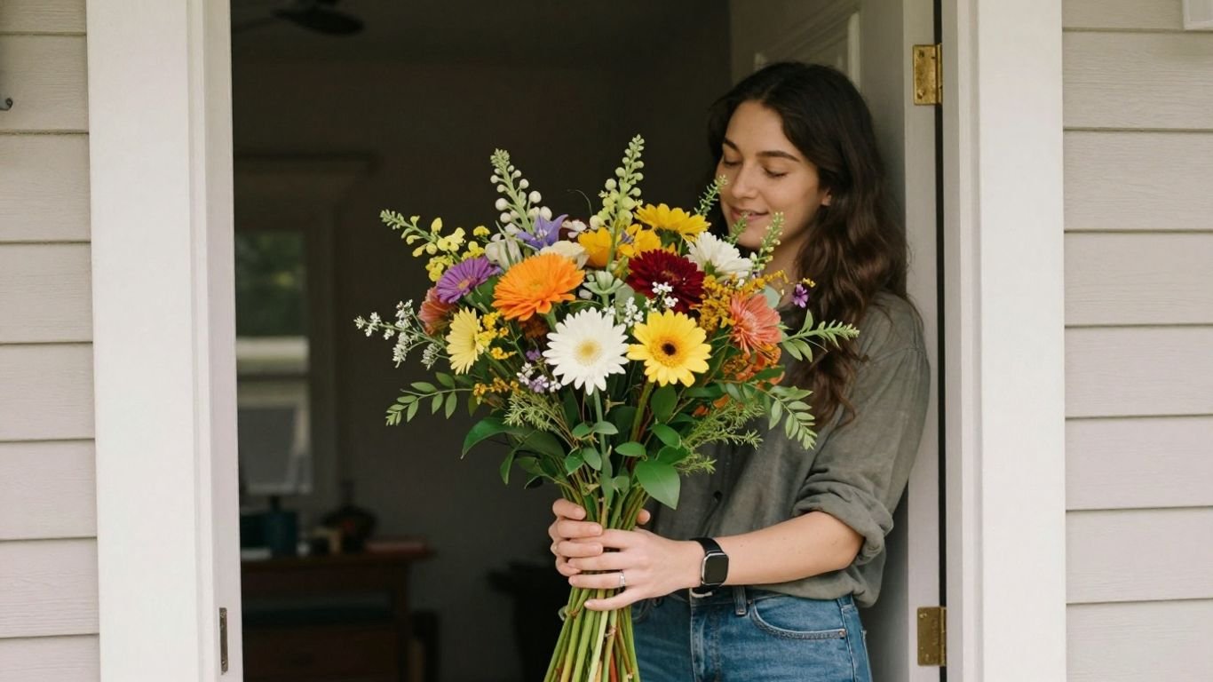Just because flowers to surprise someone special: A thoughtful guide to choosing and sending the perfect bouquet