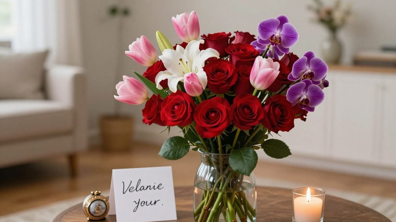 How to choose romantic valentines flowers for your soulmate