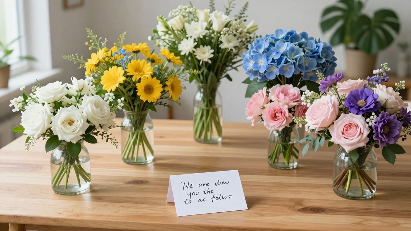 Flowers that say I am here for you: A thoughtful guide to choosing the right bloom