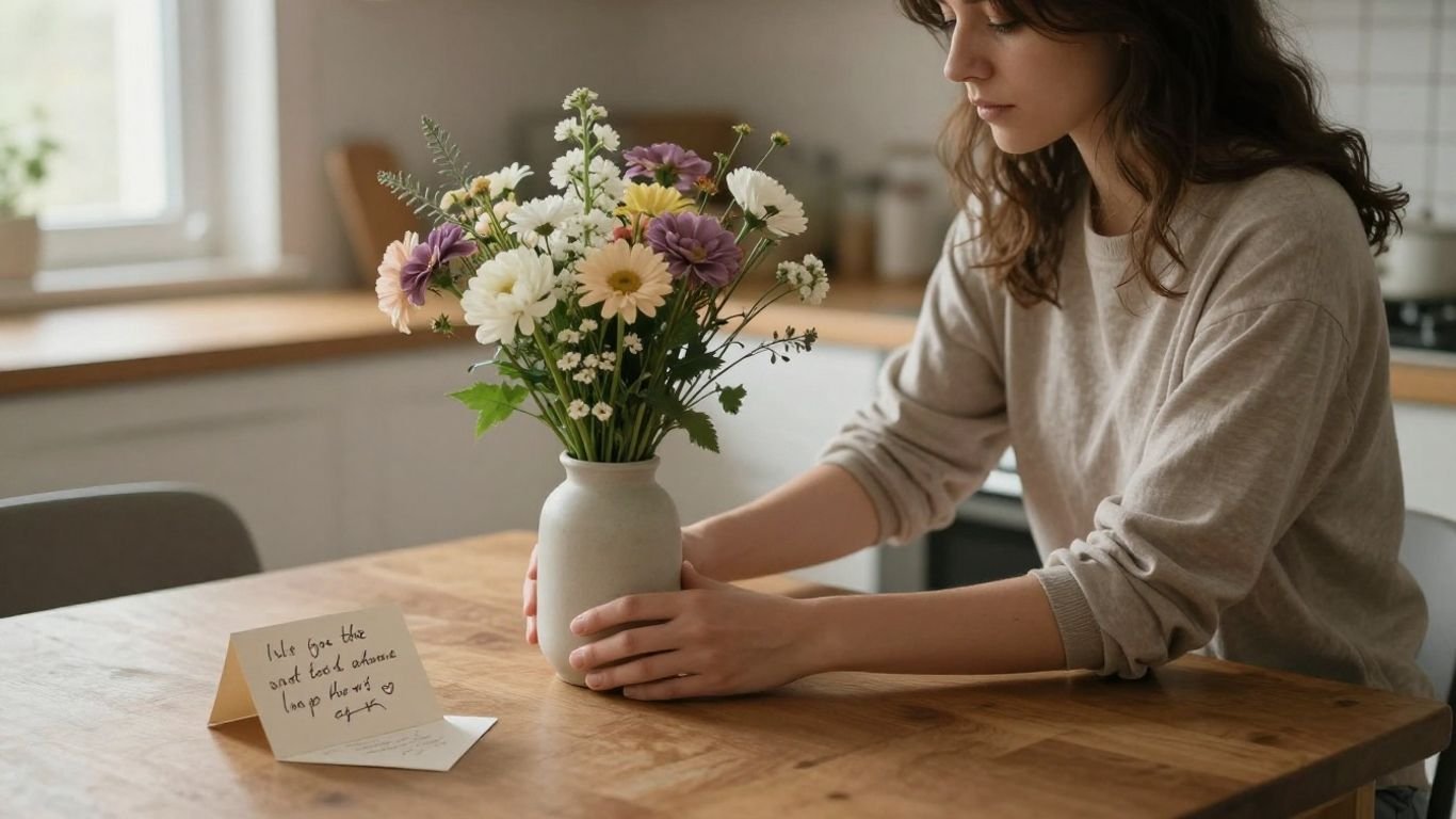 Flowers that arrive with a shoulder to cry on: How to choose a bouquet that truly comforts